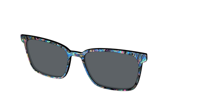 The Polarized Midnight Abalone Sun Top