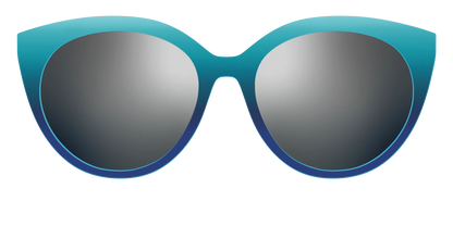 The Polarized Ocean Blue Sun Top