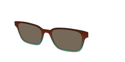 The Polarized Mahogany to Juniper Woodgrain Sun Top