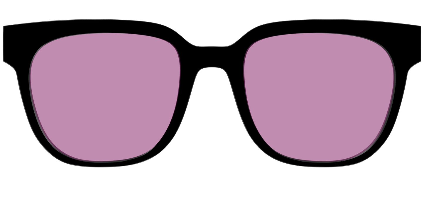 The Black with Pink Racquet Sport Lens