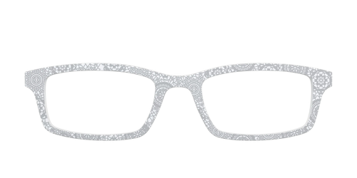 The Pale Gray Medallion Lace