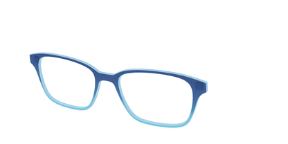 The Indigo to Sky Blue Gradient Crystal