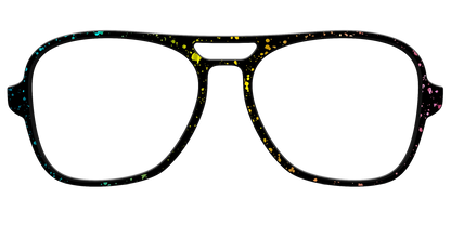 The Rainbow Foil Splatter