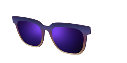 The Polarized Dusk to Dawn Gradient Sun Top