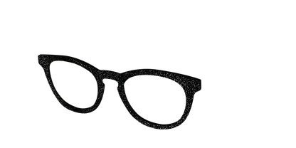 The Black Holographic Mini Dot