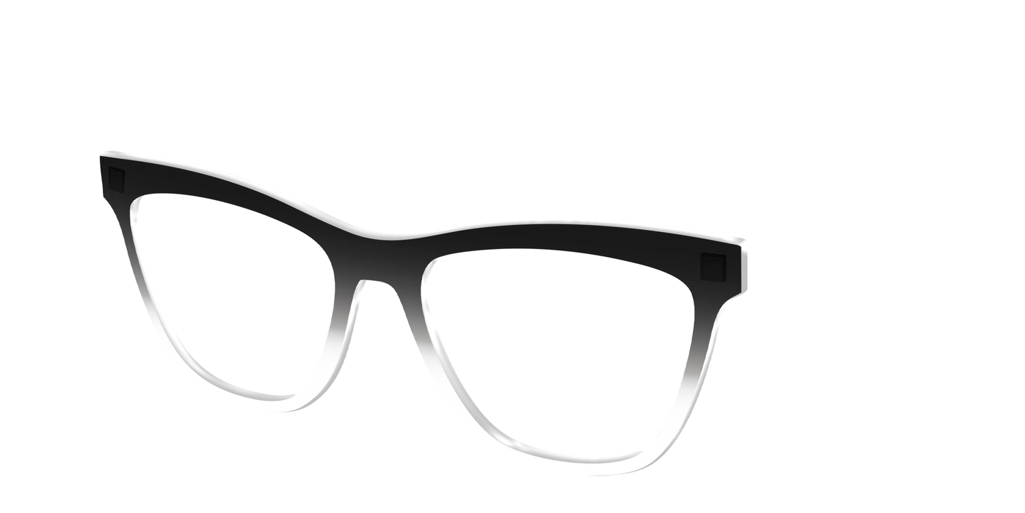 The Black Gradient Crystal
