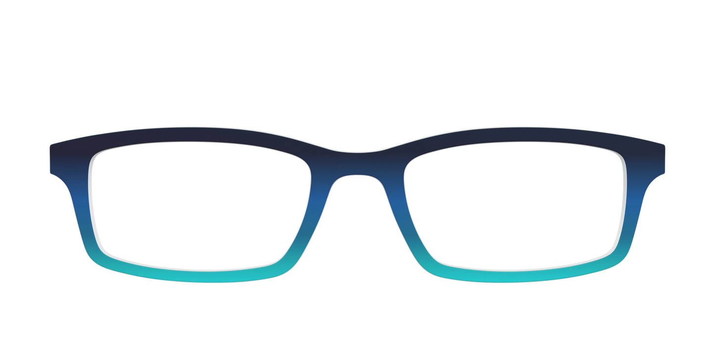 The Royal Blue to Seafoam Gradient