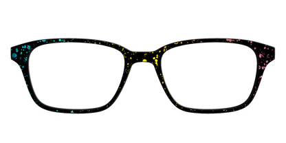 The Rainbow Foil Splatter