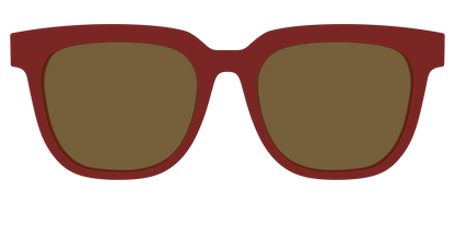 The Polarized Burgundy Sun Top