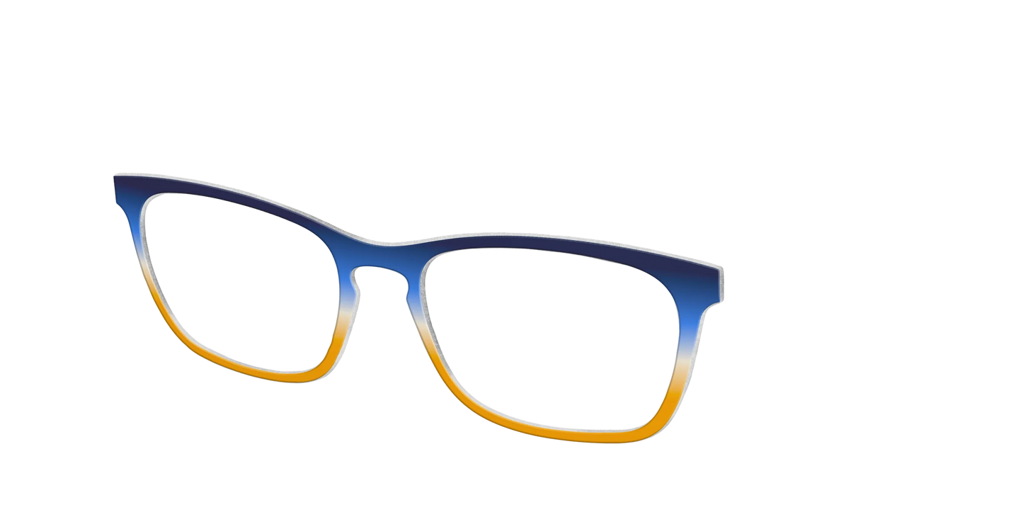 The Royal Blue to Gold Gradient