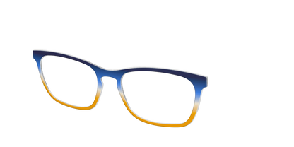 The Royal Blue to Gold Gradient