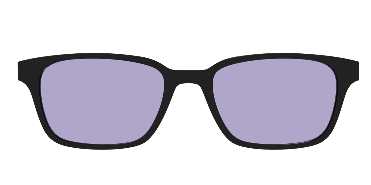 The Black With Celestial Purple Lens