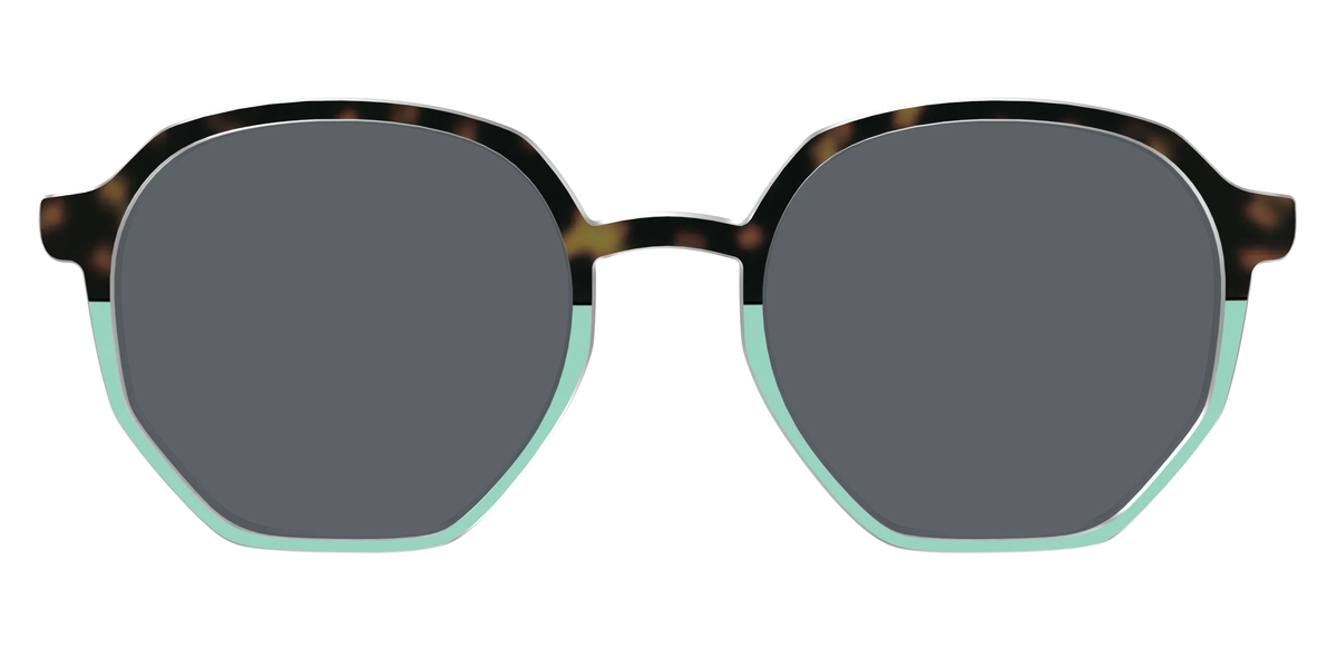 The Polarized Matcha Split Sun Top