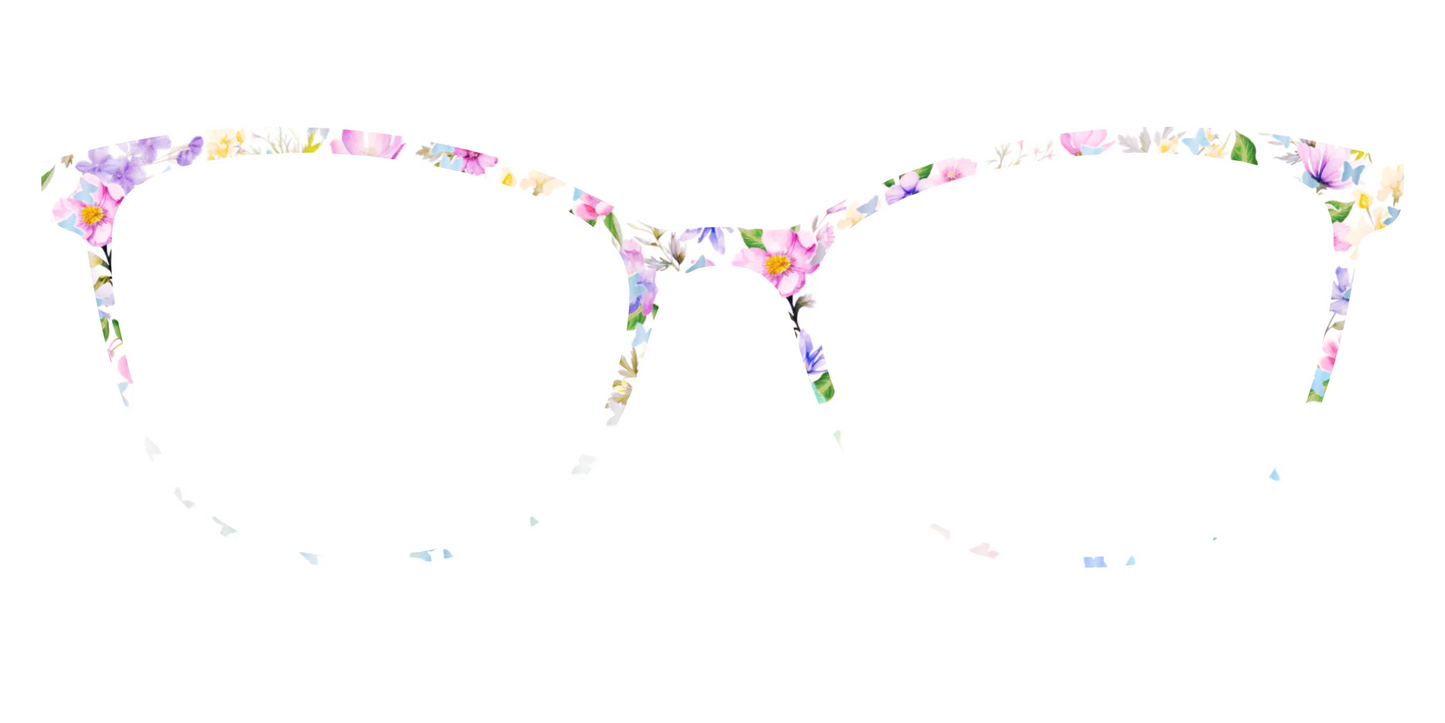 The Delicate Flower Crown with Butterfly Glitter