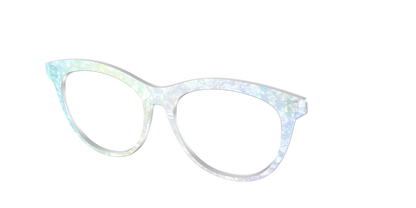 The Iridescent Pearl Marble Crystal