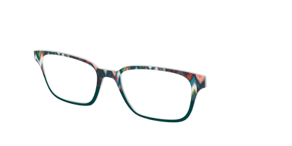 The Teal Ikat Split