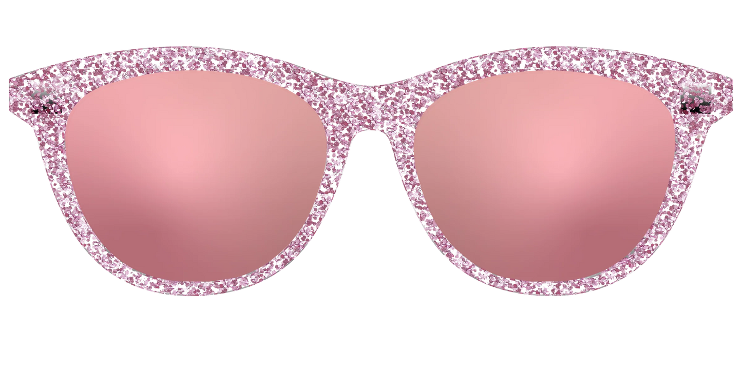 The Polarized Rose Gold Sparkle Sun Top