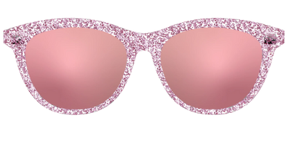 The Polarized Rose Gold Sparkle Sun Top