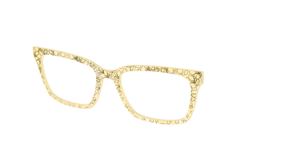 The Yellow Shimmer Petals with Gold Foil