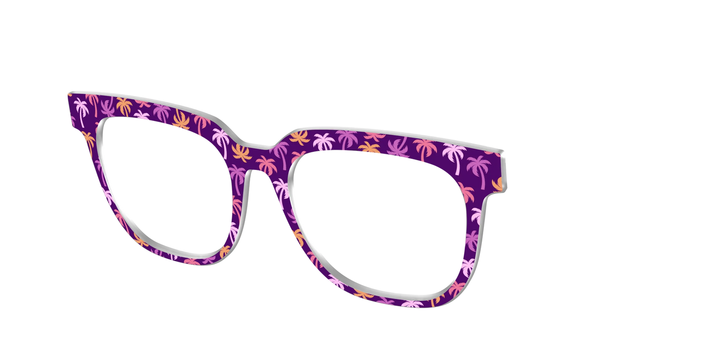 The Violet Palm Trees