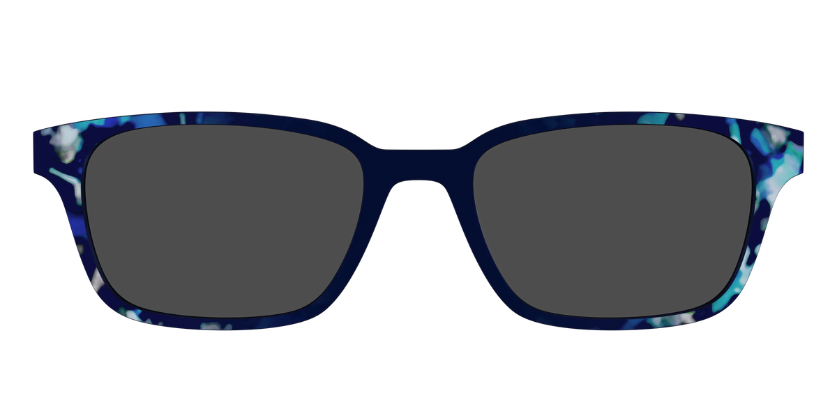 The Polarized Indigo Tortoise Sun Top