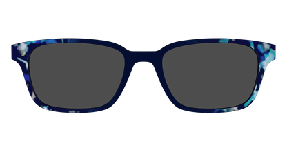 The Polarized Indigo Tortoise Sun Top