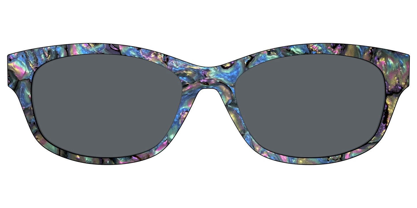 The Polarized Midnight Abalone Sun Top