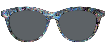 The Polarized Midnight Abalone Sun Top