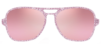 The Polarized Rose Gold Sparkle Sun Top