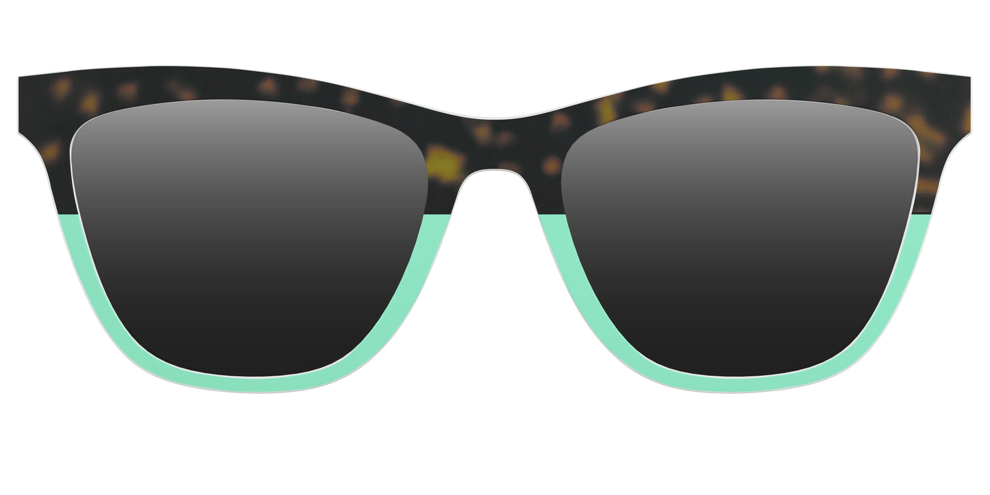 The Polarized Matcha Split Sun Top