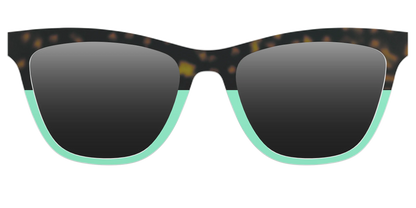 The Polarized Matcha Split Sun Top