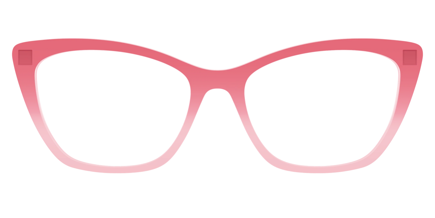 The Red to Coral Gradient Crystal