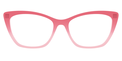 The Red to Coral Gradient Crystal