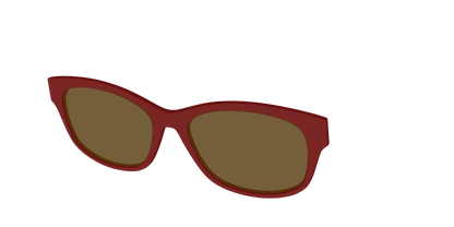 The Polarized Burgundy Sun Top