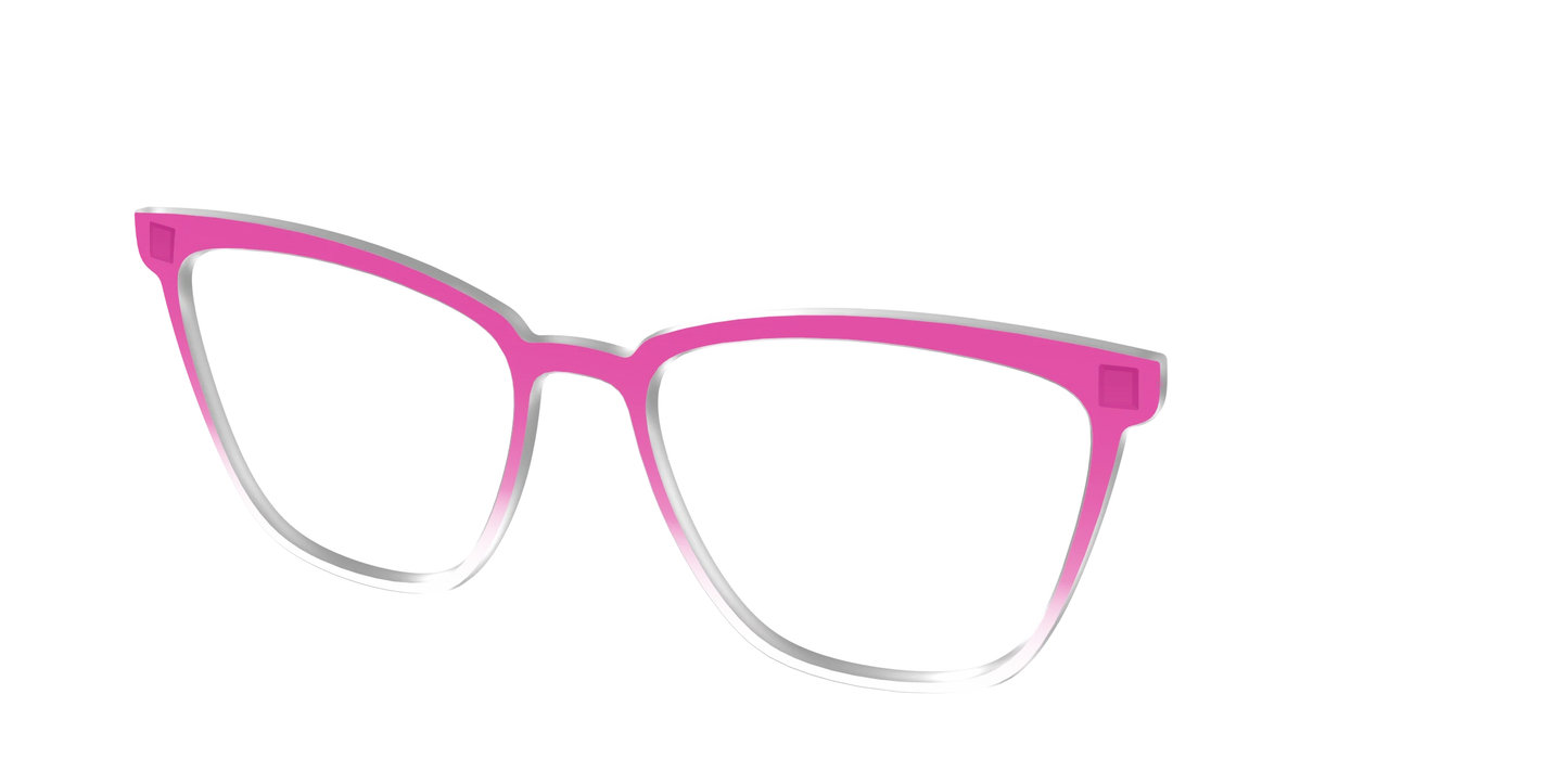 The Magenta Gradient Crystal