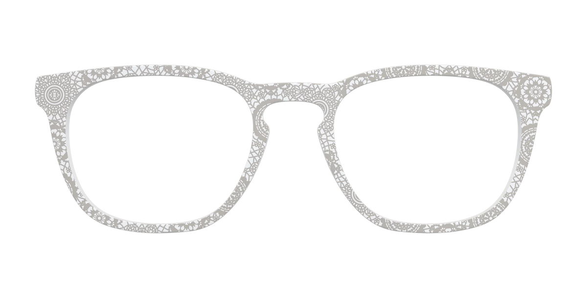 The Taupe Medallion Lace