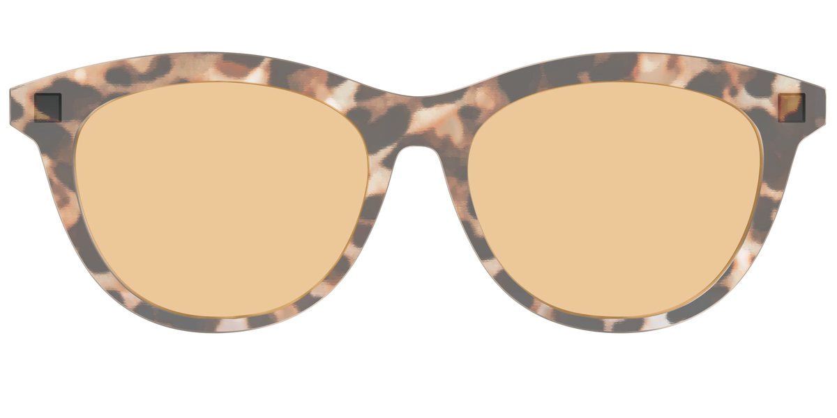 The Neutral Tort Crystal With Umber Brown Lens