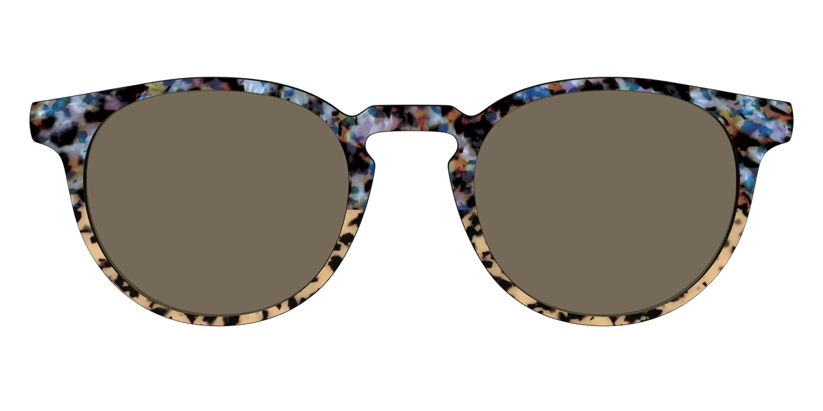 The Polarized Oasis Tortoise Split Sun Top