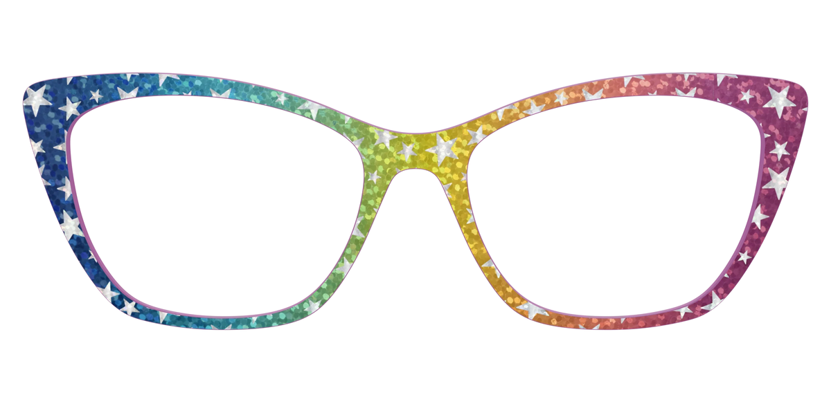 The Iridescent Rainbow Stars