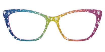 The Iridescent Rainbow Stars