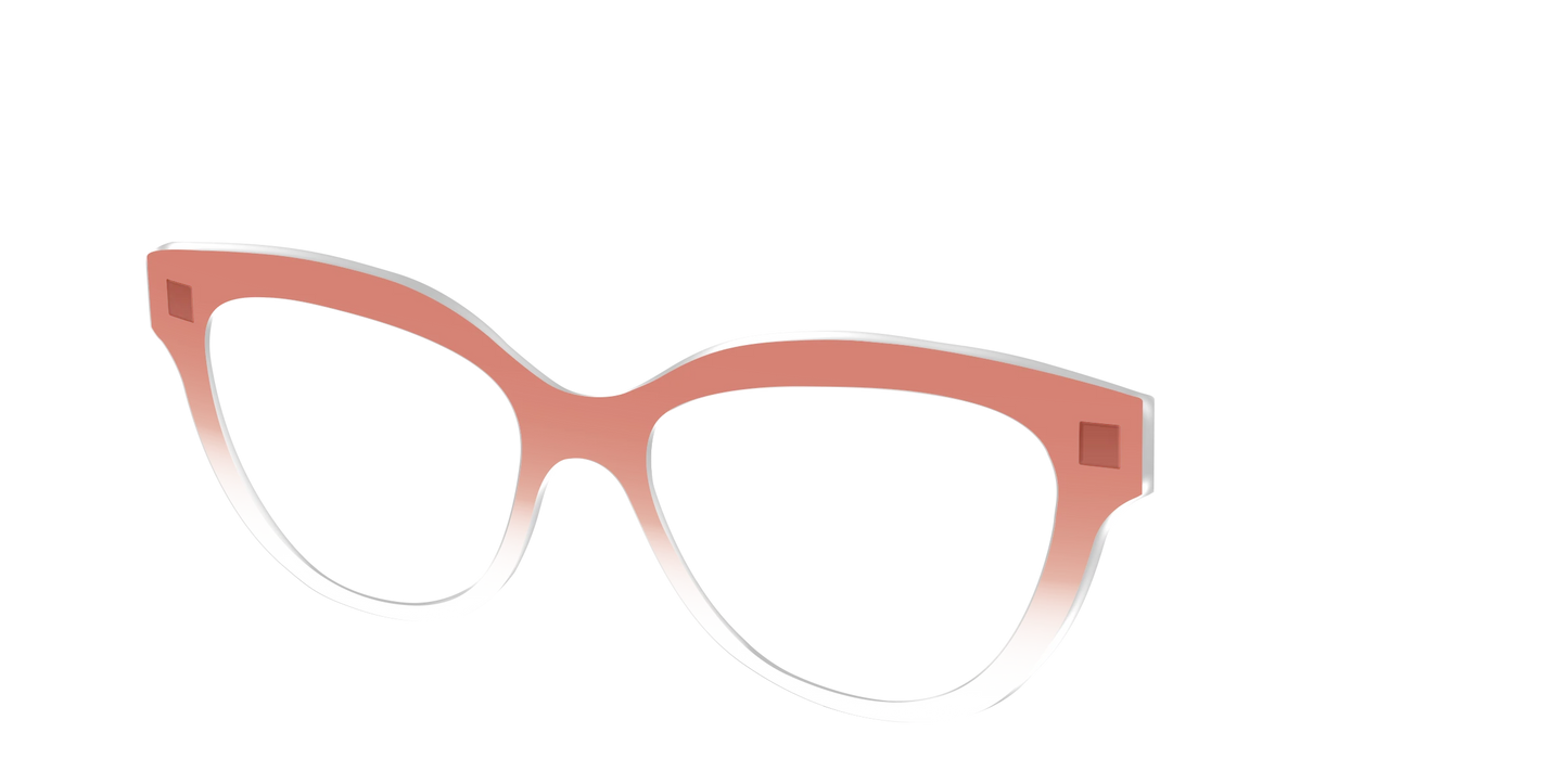 The Burnt Orange Gradient Crystal