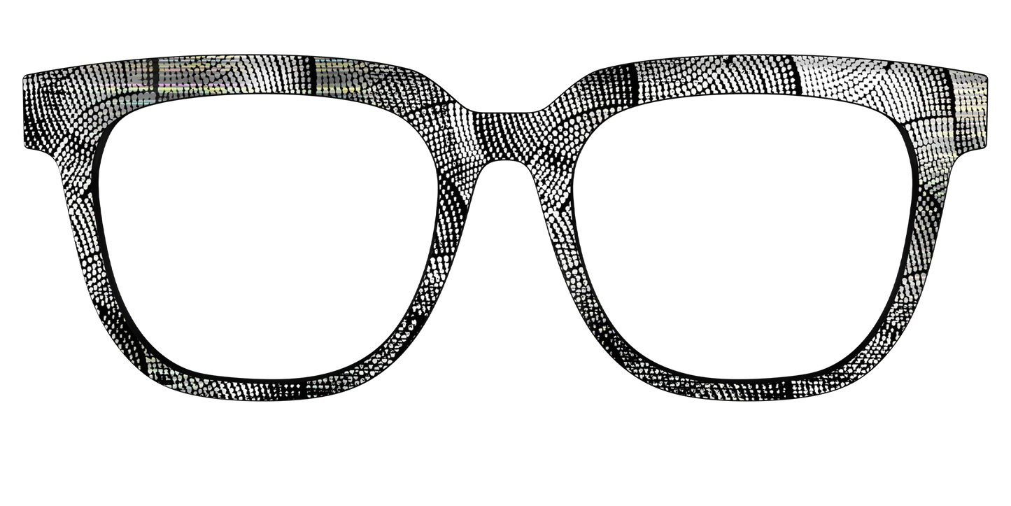 The Silver Iridescent Sound Waves
