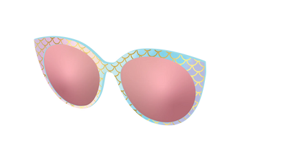 The Polarized Rainbow Mermaid Sun Top