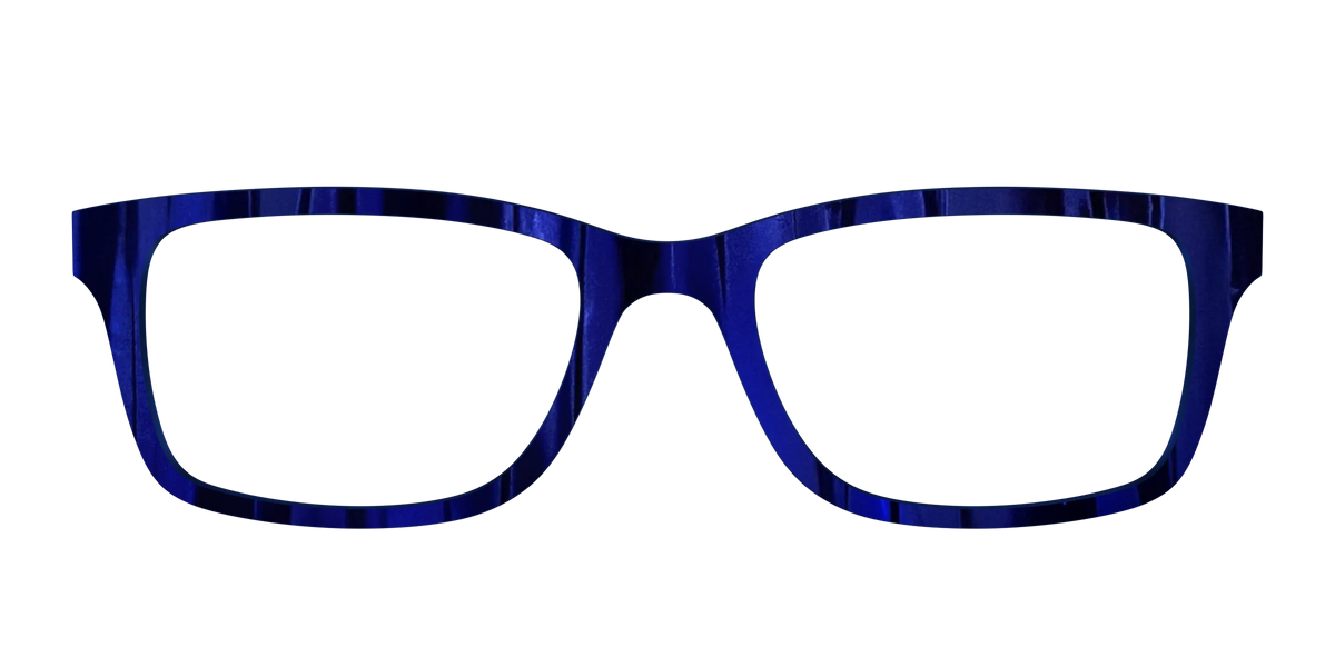 The Indigo Moire Stripes