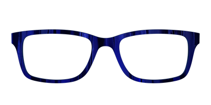 The Indigo Moire Stripes