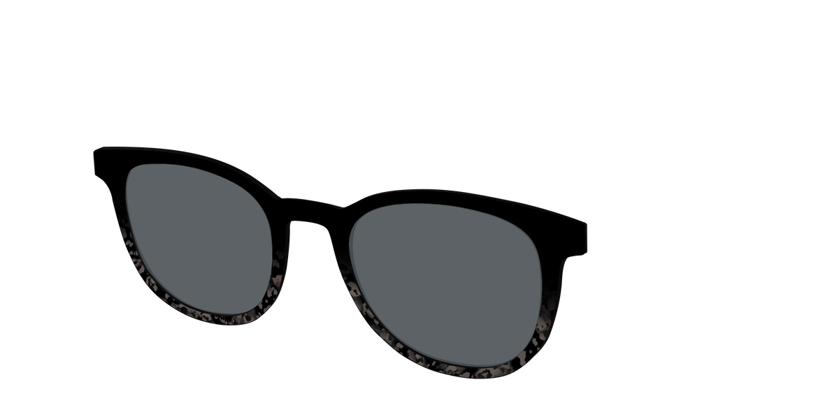 The Polarized Shaded Tortoise Sun Top