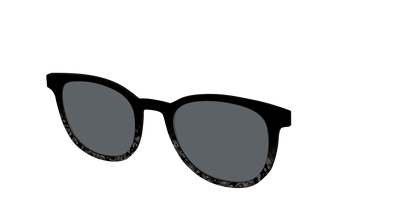 The Polarized Shaded Tortoise Sun Top