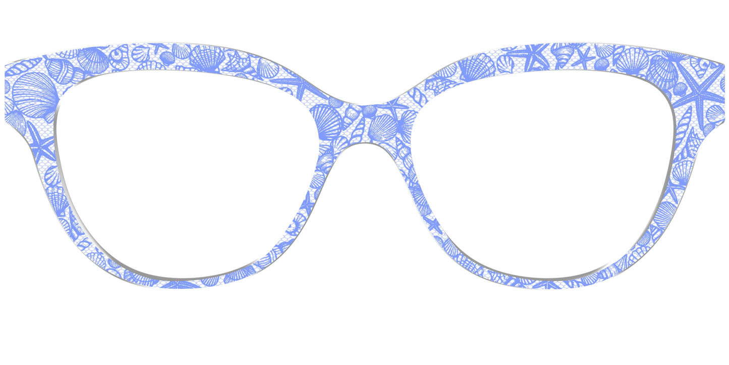 The Reef Blue Shell Lace