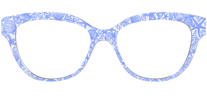 The Reef Blue Shell Lace