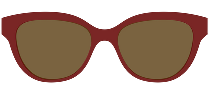 The Polarized Burgundy Sun Top